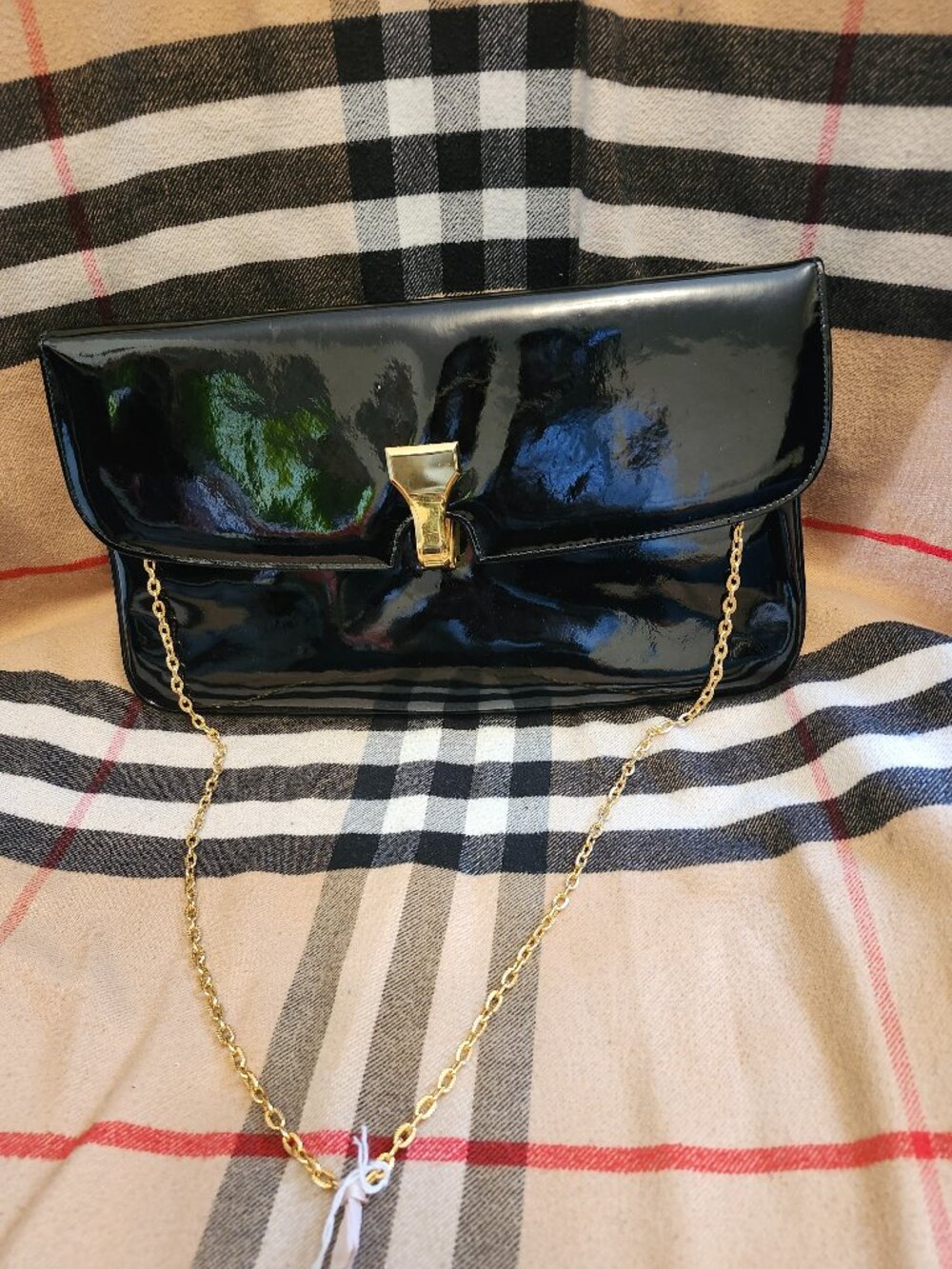 VINTAGE SHOULDER BAG CROSS-BODY BLACK